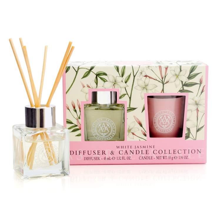 AAA Jasmine Mini Diffuser Candle Set
