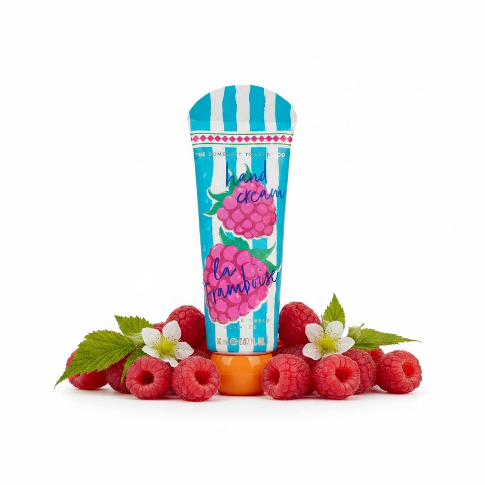 Skin Doctor Hand Cream Raspberry Fruity Stripes La Framboise Hand Cream 60ml | The Somerset Toiletry Co ...