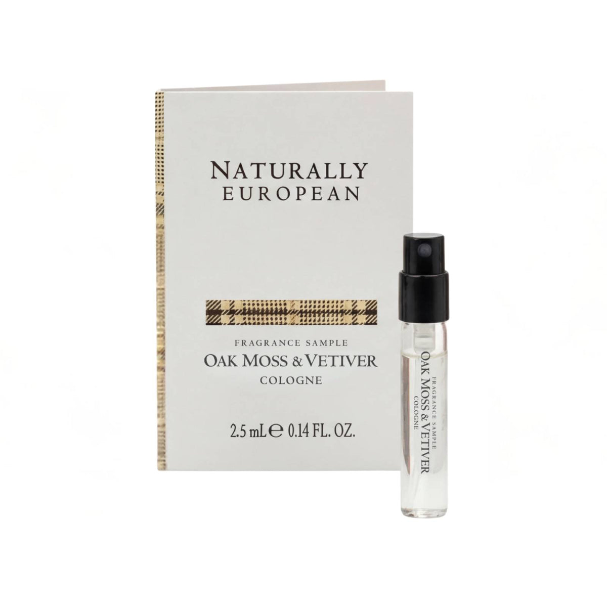 Naturally European Oak Moss Vetiver Perfume Sample