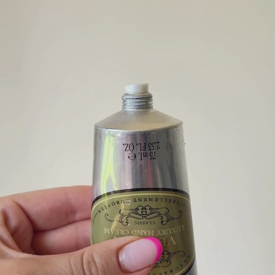 naturally european verbena hand cream