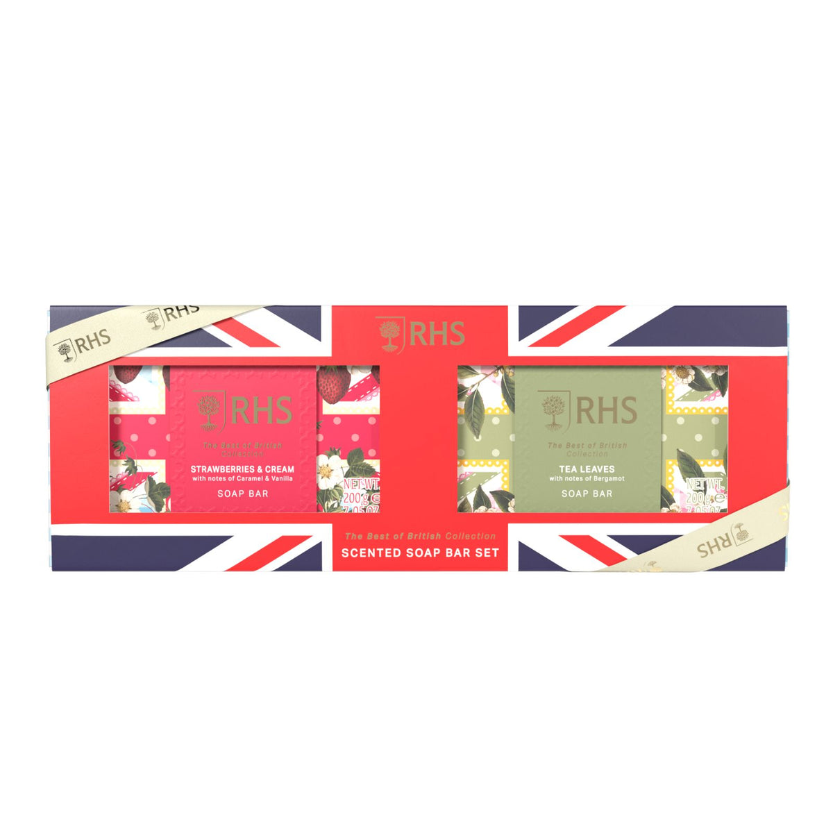 RHS Best British Collection Soap Bar Set 2 x