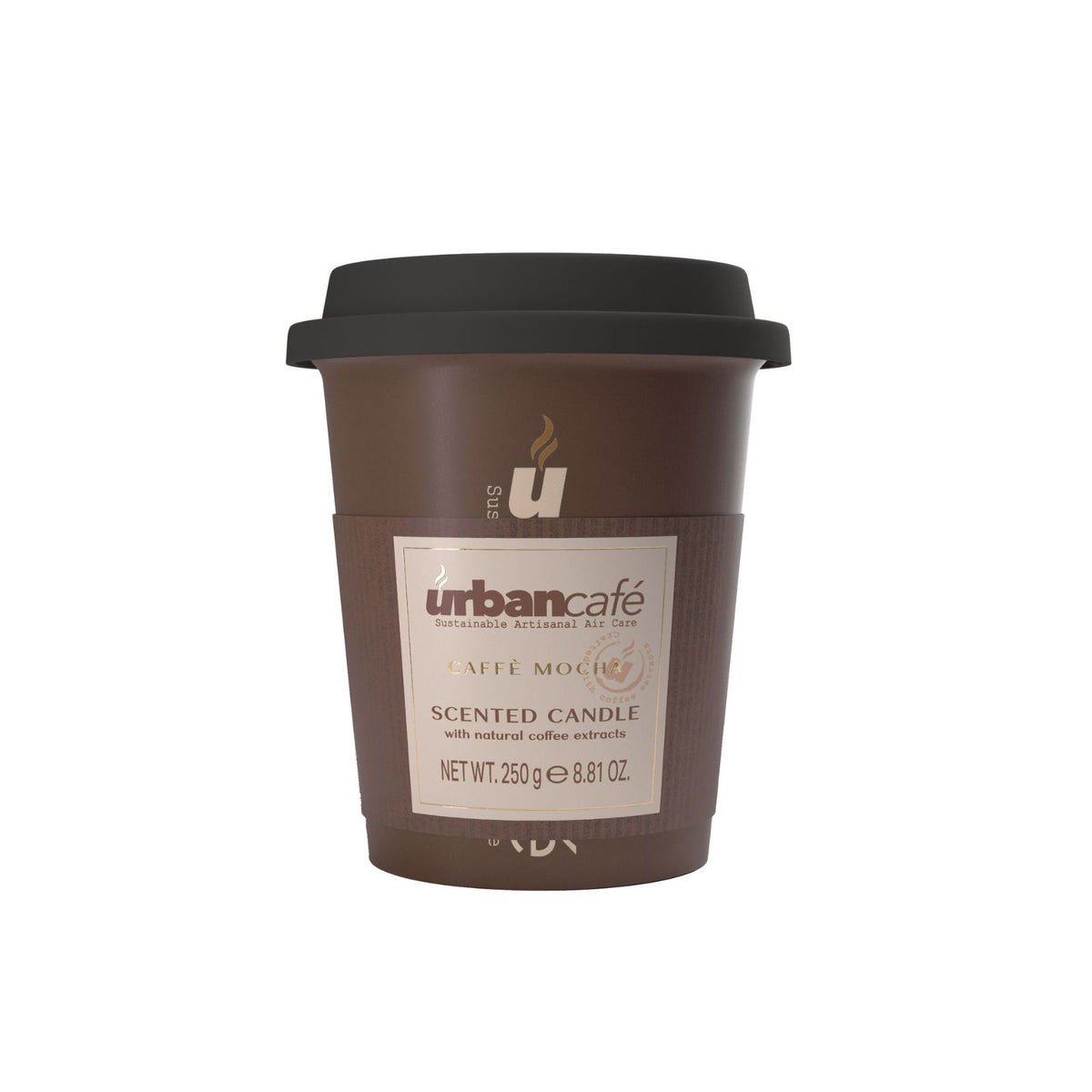 Urban Cafe Caffe Mocha Candle Mug
