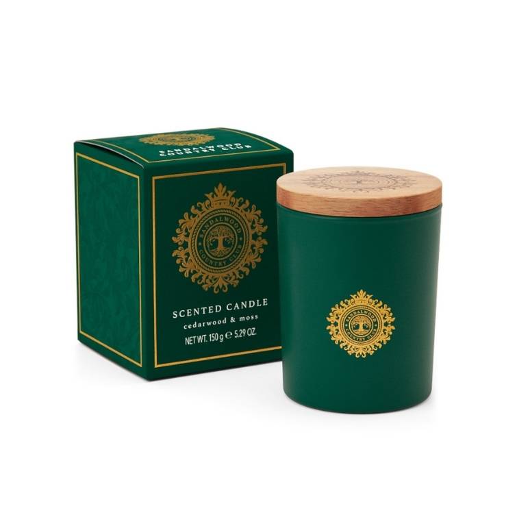 Sandalwood Country Club Cedarwood Moss Candle