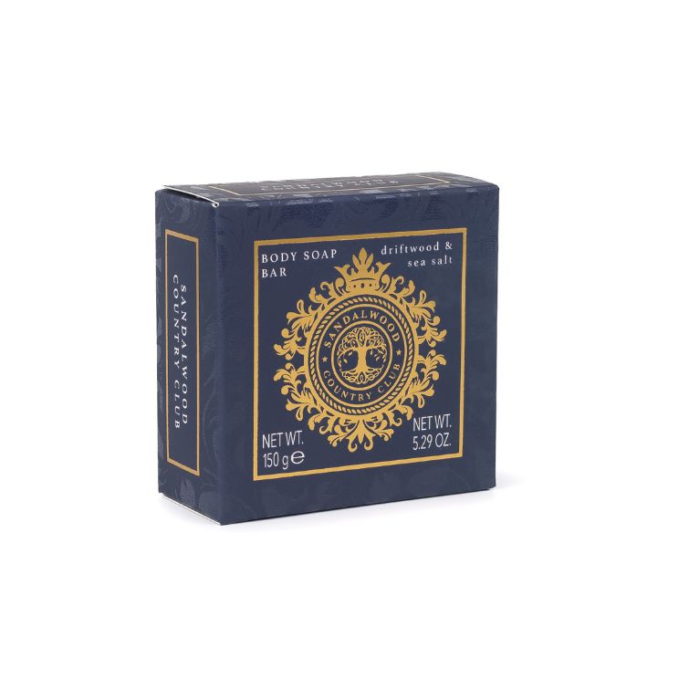 Sandalwood Country Club Driftwood Sea Salt Soap Bar