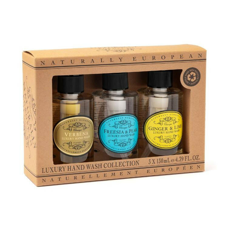 Naturally European Hand Wash Collection 3 x