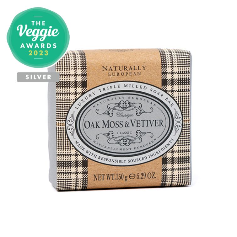 Naturally European Oak Moss Vetiver Soap Bar