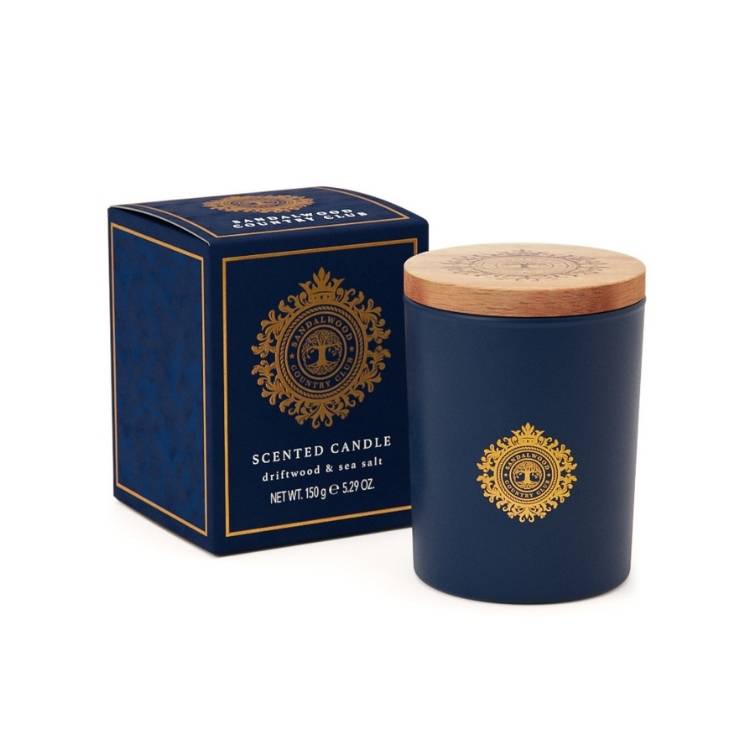 Sandalwood Country Club Driftwood Sea Salt Candle