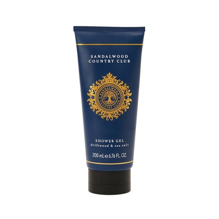Sandalwood Country Club Driftwood Sea Salt Shower Gel