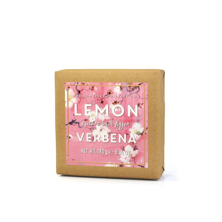 180g Floral Blossom Bath Fizzers - Lemon Verbena