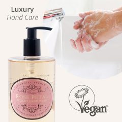 Naturally European 500ml Hand Wash - Texture -Rose Petal