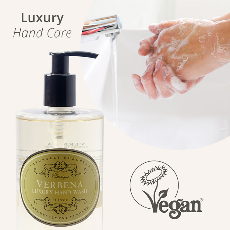 Naturally European 500ml Hand Wash - Texture - Verbena
