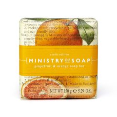 Ministry-Of-Soap-Fruit Type - Grapefruit-Orange-Soap-Bar