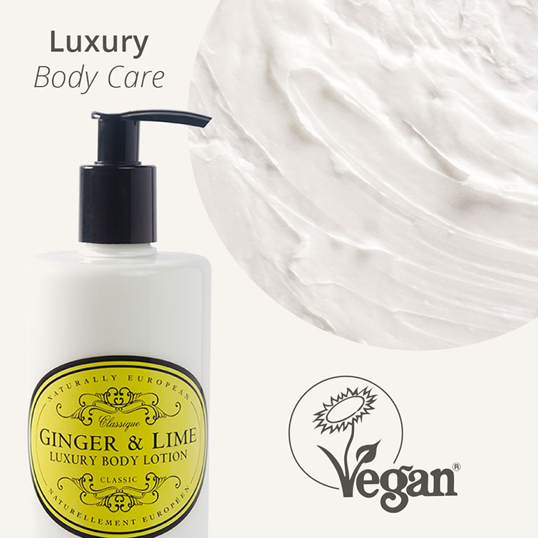 Naturally European 500ml Body Lotion - Ginger & Lime - Texture