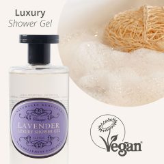 Naturally European 500ml Shower Gel - Texture -Lavender