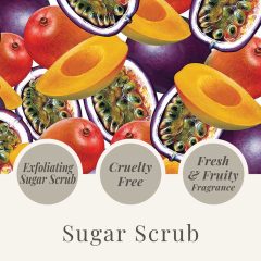 Tropical Fruits 550g Sugar Scrub - USP - Mango & Passionfruit