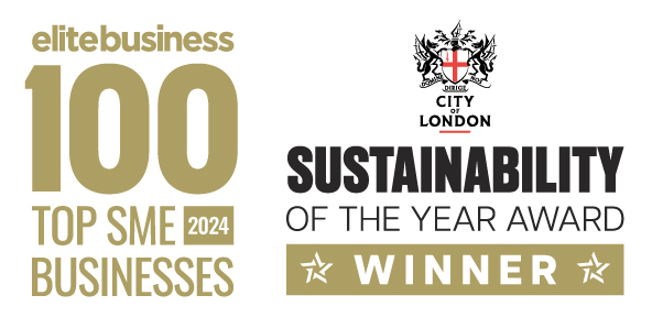 City of London EB100 Sustainability Award logo